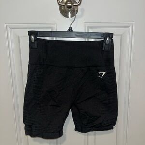 Gymshark black biker shorts